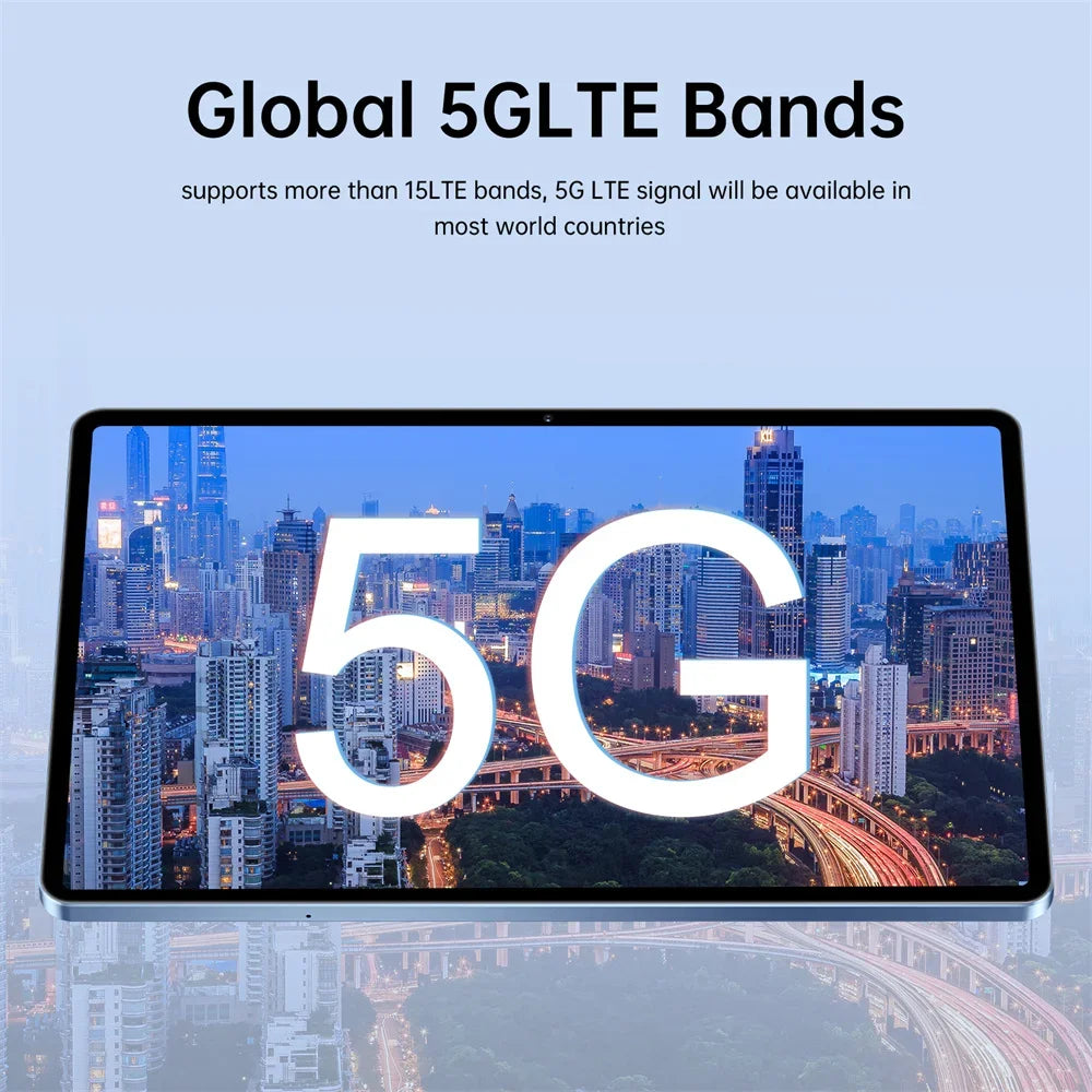 2025 Pad 7s Pro Tablet 10.1 inch Android 15 16GB+1TB 10000mAh Battery Tablets PC Global Version 5G WIFI Dual SIM Tab For Kids