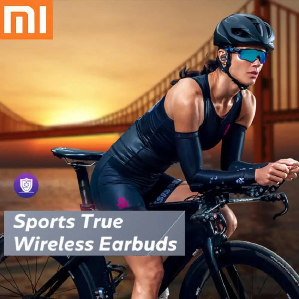 Xiaomi Mijia Wireless Bluetooth Headphones Outdoor Sport Headset 5.0 With Charging Bin Display Touch Control Earbuds Original