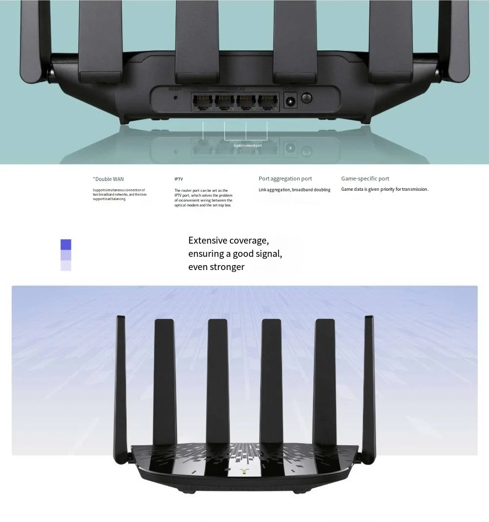 TL-7DR6430 TL-LINK BE6400 Dual-Band WiFi7 Wireless Home High Speed Powerful Through-Wall Gigabit Router Adaptive Port WAN/LAN