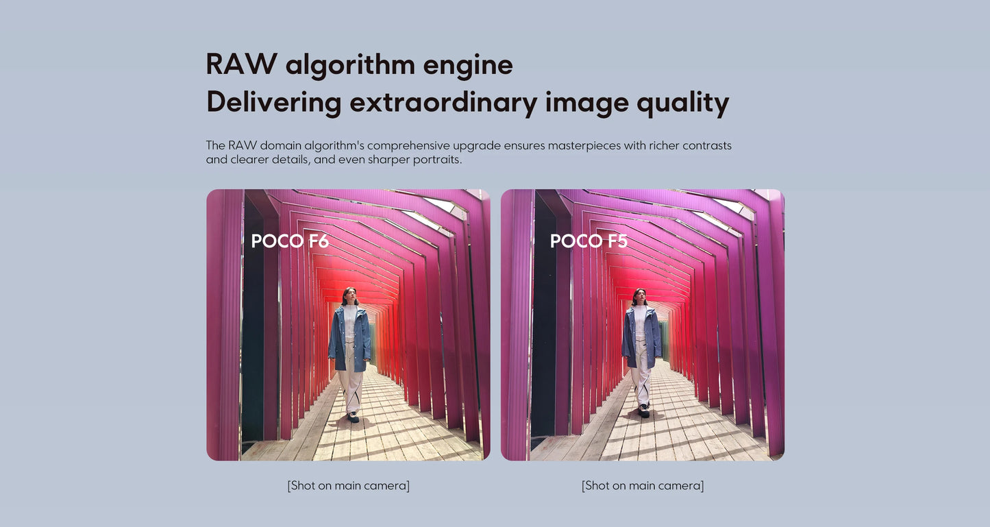 World Premiere POCO F6 Smartphone Global Version Snapdragon®8s Gen 3 NFC 120Hz Flow AMOLED 90W Turbo Charging 5000mAh Battery