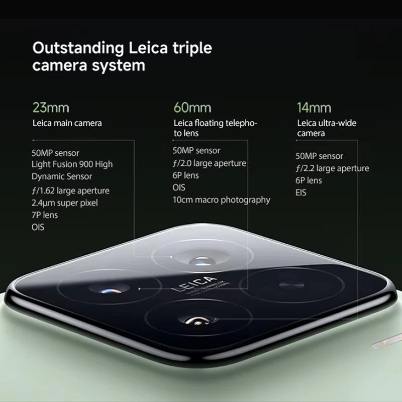 CN Global ROM Xiaomi 15 256GB/512GB Snapdragon 8 Elite 6.36”1.5k OLED Screen 5400mAh Battery 90W Wired Charge 50MP+32MP Camera