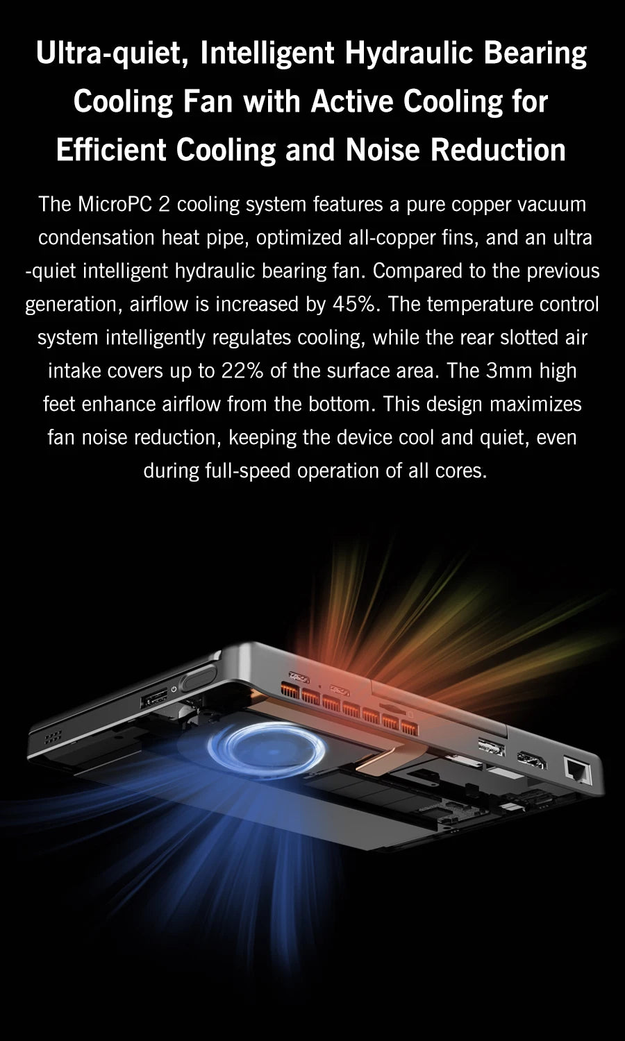 GPD MicroPC 2 Handheld Mini Laptop 7 Inch Touch Screen 16GB RAM 512GB SSD N300 CPU Windows 11 System