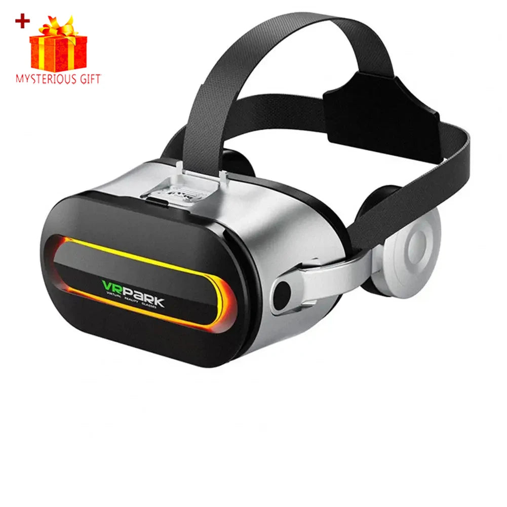 Smart Phone VR Glasses Virtual Reality Headset Bluetooth 3D Devices Headphones Helmet Goggles Lenses Smartphone Mobile Cell Viar