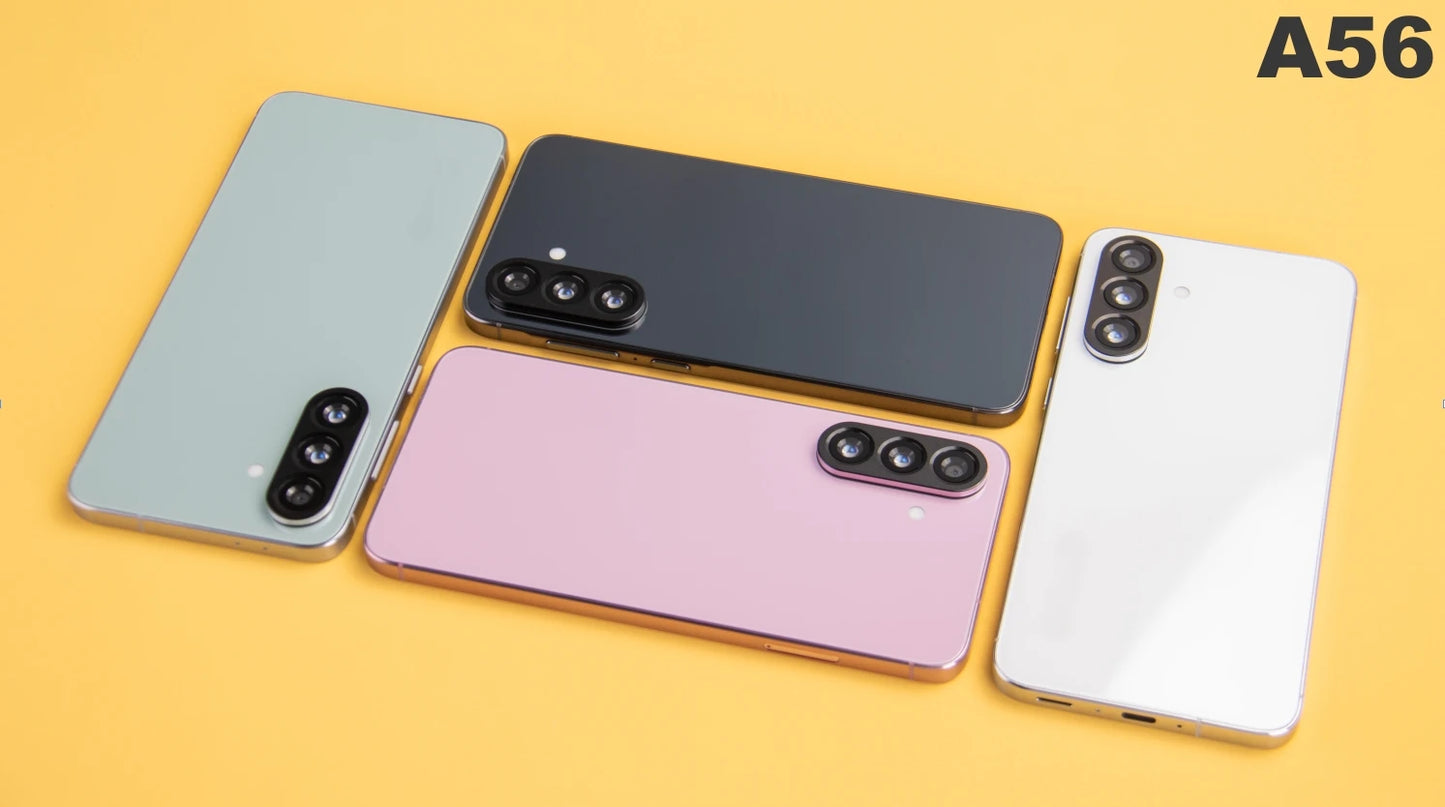 Global Version A56 Smartphone Android,6.8 inch,12GB RAM,512GB ROM,Dual SIM,Mobile phone,Google Play Store,16+32MP,6800mAh