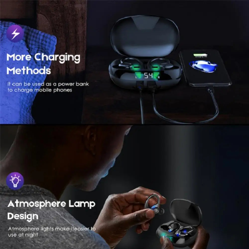 Xiaomi Mijia Wireless Bluetooth Headphones Outdoor Sport Headset 5.0 With Charging Bin Display Touch Control Earbuds Original