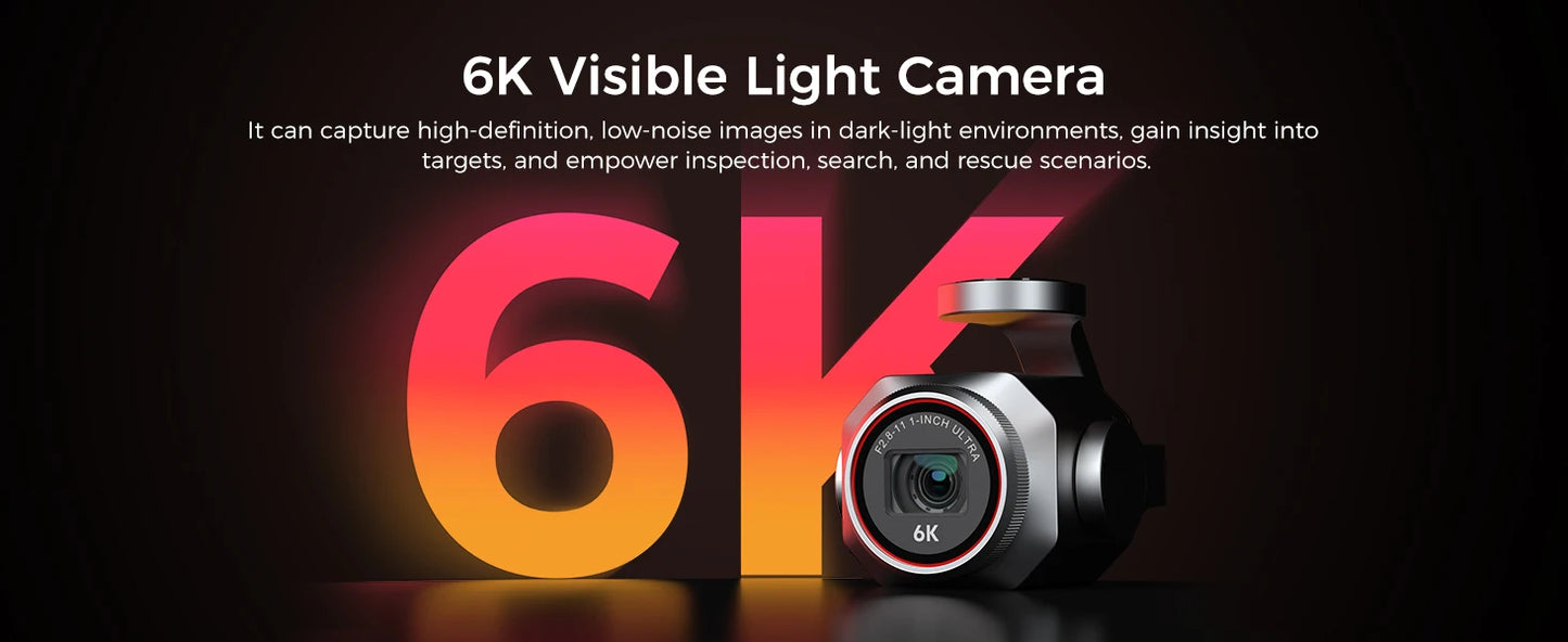 Autel Robotics EVO Lite 6K Enterprise Professional Drone 6K Camera UAV 40 Minutes Flight Time 12km Long Range Drone Basic Combo