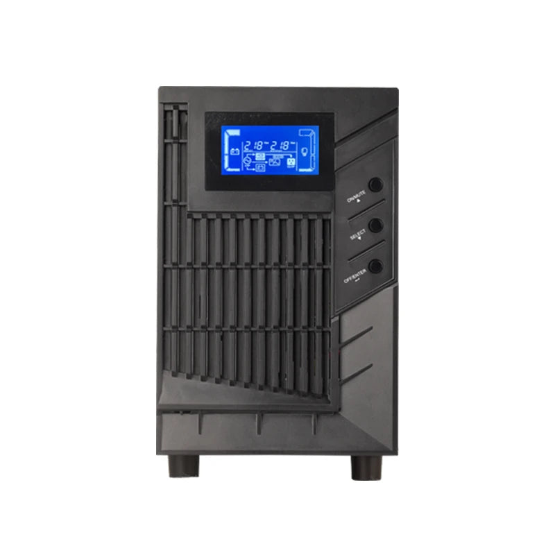 High Quality UPS Power Supply 3KVA Online Ups Voltage Regulator 2400W LCD Display Computer Emergency Backup Power Supply