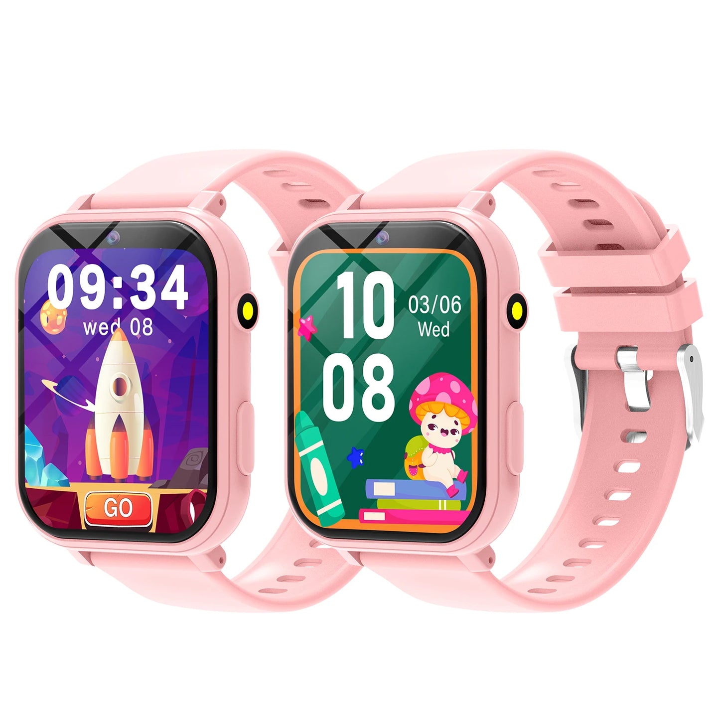 Kids Games Smart Watch 18 Games Camera Waterproof Flashlight Sleep Monitoring Step Counter Boy Girl Children Smartwatch Gifts