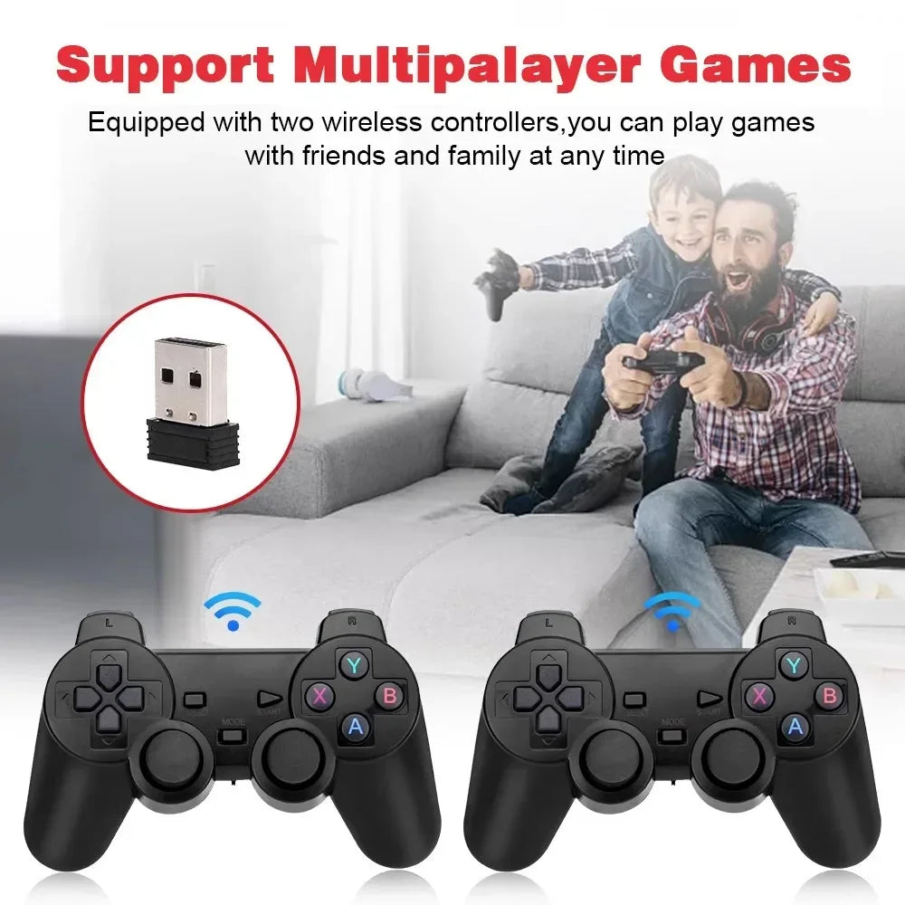 X2 Plus 64G 128G 256G 50000 Games Retro Video Game Console with GD10 Pro Stick 4K 3D HD Support Wireless Controller254