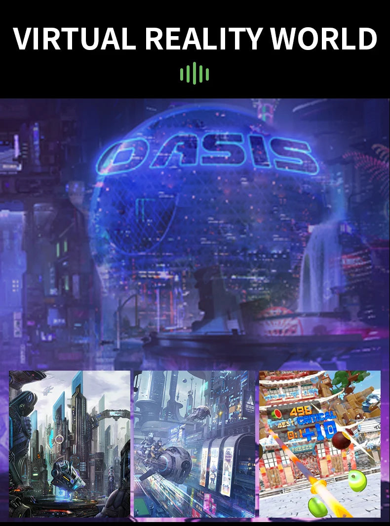 3D Viar Phone Virtual Reality VR Glasses Helmet Headset Smart Devices Lenses Goggles For Smartphones Cell Headphone Mobile Games