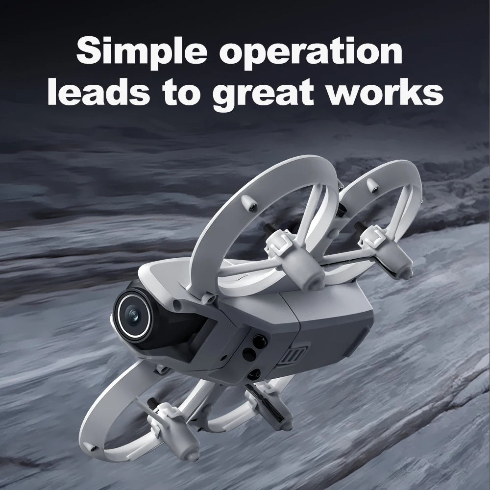 New V66 Mini Drone WIFI FPV Hover 4K Professional HD Camera Pocket Coloful Lights Dron Rc Plane Foldable RC Quadcopter Boy Toys