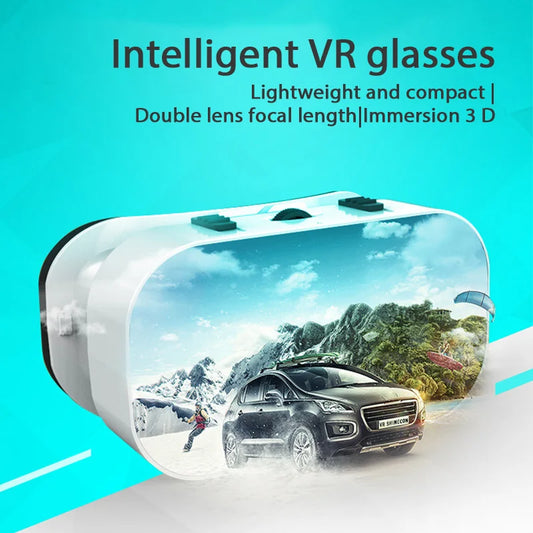 Shinecon 3D VR Glasses Virtual Reality Viar Goggles Headset Devices Smart Helmet Lenses For Cell Phone Mobile Smartphones Viewer
