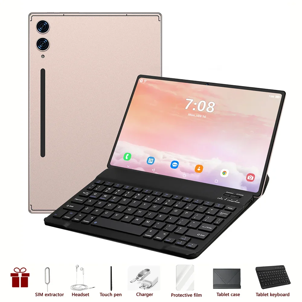 2025 New S10 Ultra Original Tablet Android 15 22GB+2TB Tablette 10.1inch Touch Tablets PC WIFI Global Version 5G Dual SIM Card
