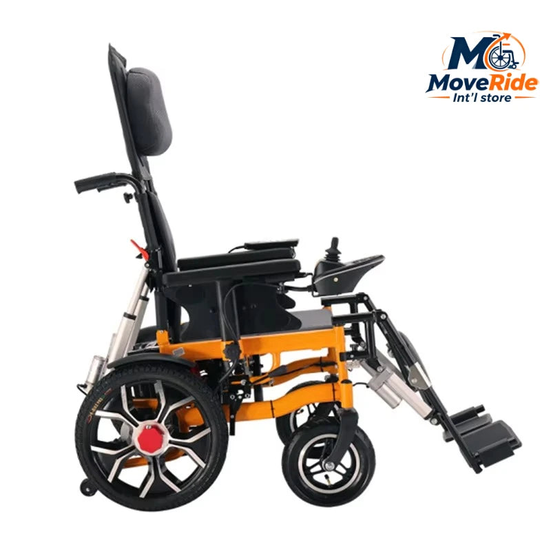 Electric Wheelchair Foldable and Lightweight Wheel Chair Portable Elderly Care Products Rolstoel Fauteuil Roulant