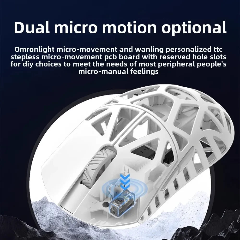 WLMOUSE Beast X Pro Magnesium alloy lightweight wireless e-sports gaming mouse 750IPS 8K PAW3950HS 30000DPI without backlight
