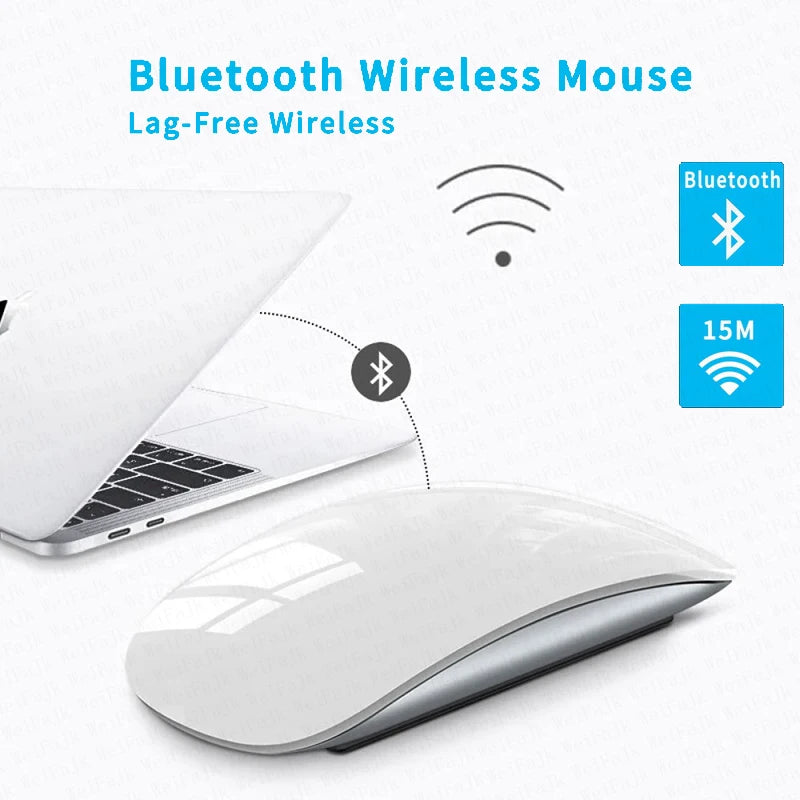 For Apple Original Wireless Bluetooth Touch Magic Mouse 2 For Macbook Pro Air Mini Laptop Tablet PC iPad Gaming Ergonomico Mouse