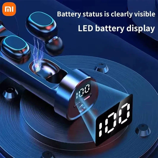 Xiaomi N21 In Ear TWS Bluetooth Earphones 8D Sound Gaming Earphones Waterproof Noise Reduction Wireless LED Display Screen