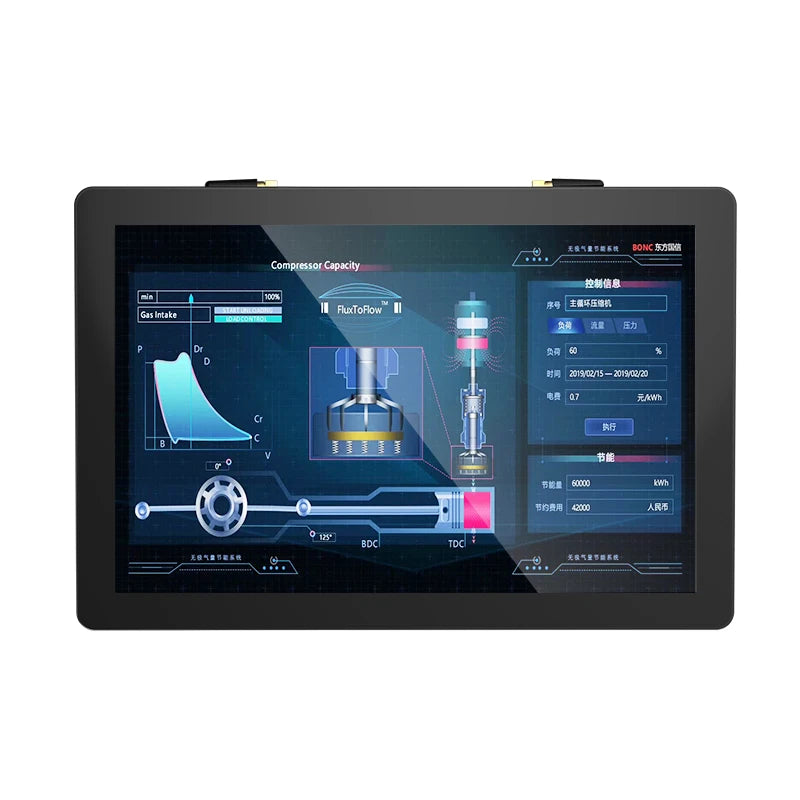 Factory Direct Sales 15.6 inch Wall-mounted and Desktop Industrial Tablets with Capacitive Touchscreen IP65 i3 i5 i7 4G 128G SSD