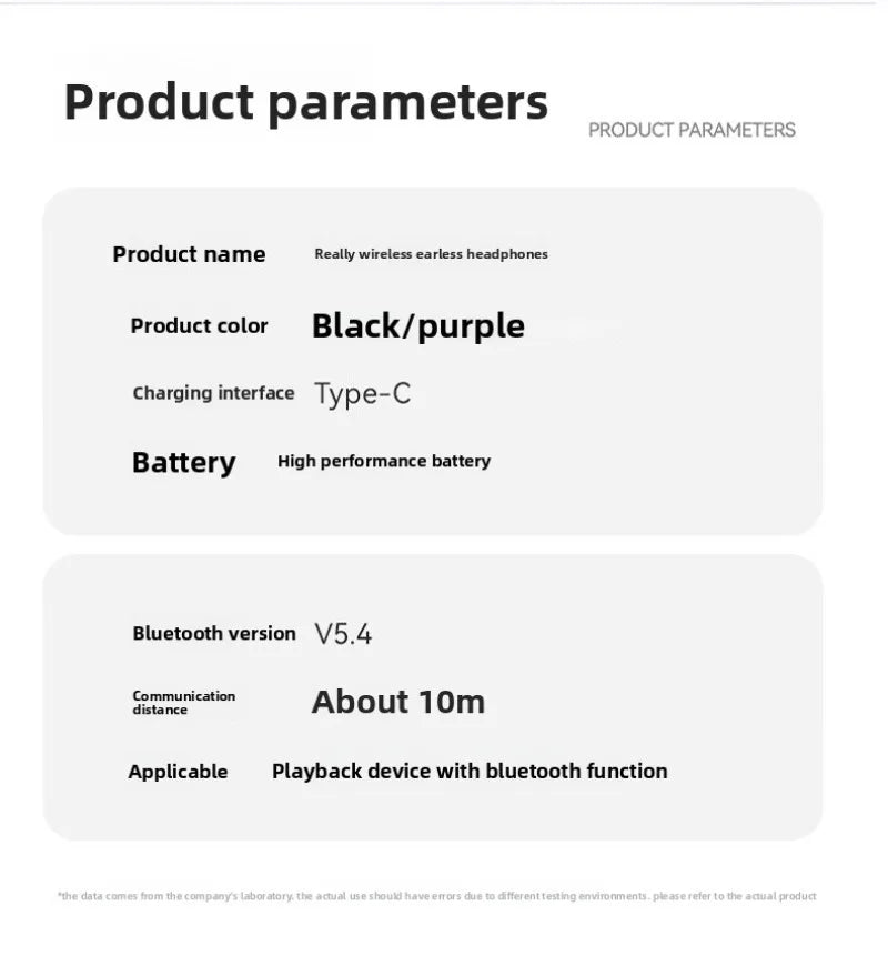 Open Ear Wireless Earphones 144 language Real Time Translator Ear Clip Earbuds Bluetooth Clip On OWS Sports Headphones HD Call