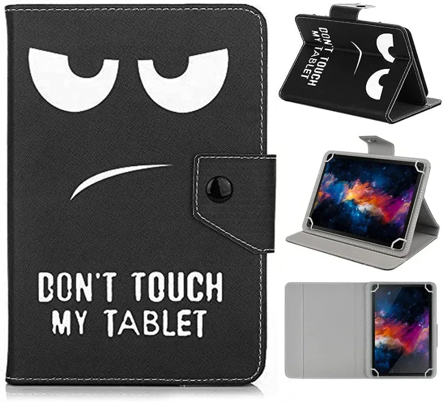 Universal 7"8"10.1"Tablet Case,8inch 10inch Tablet Cover,Folio Leather Stand Shell Case for 7-10.5 inch Android/iOS/Windows Capa