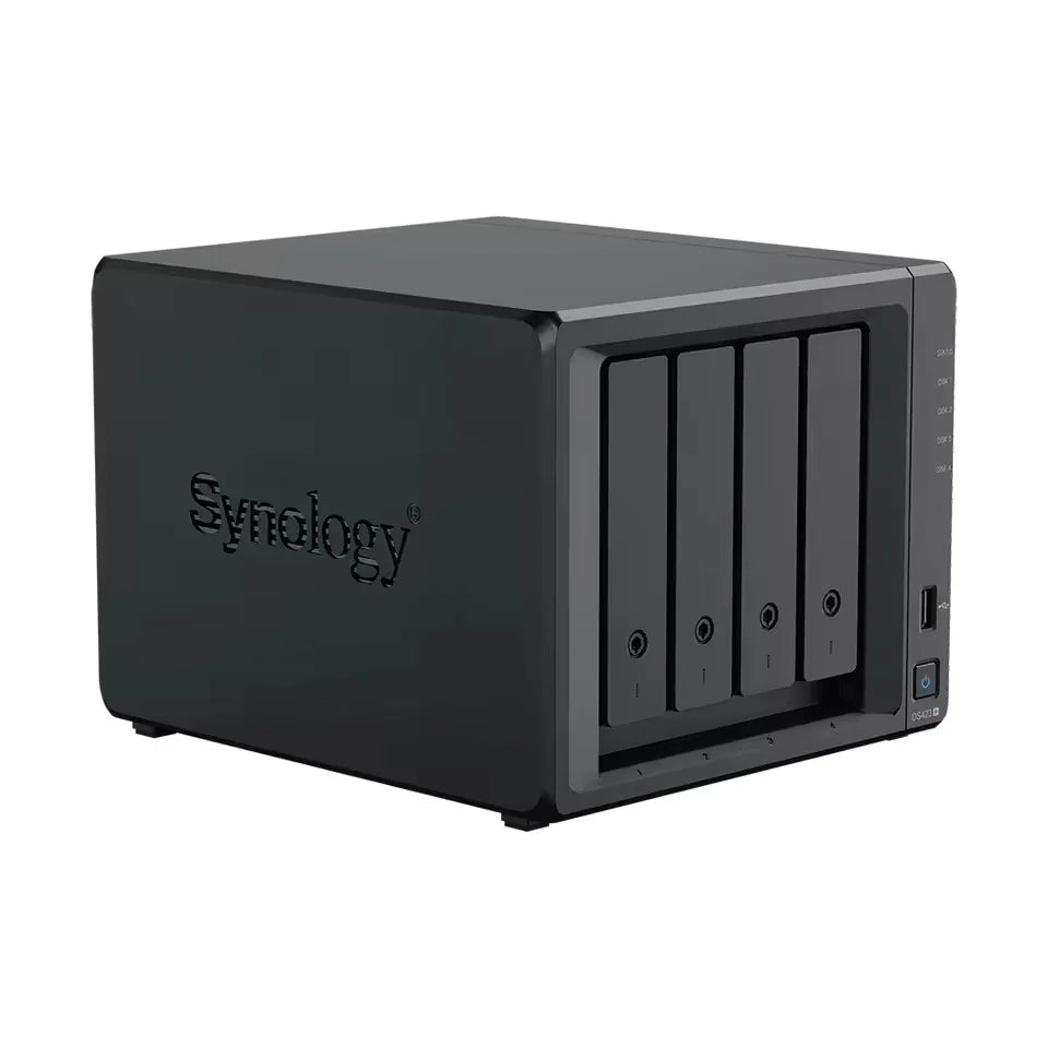 Synology DS423+ 4Bay NAS DiskStation 2GB DDR4 Network Cloud Storage Server Small Business Home Office Data Management