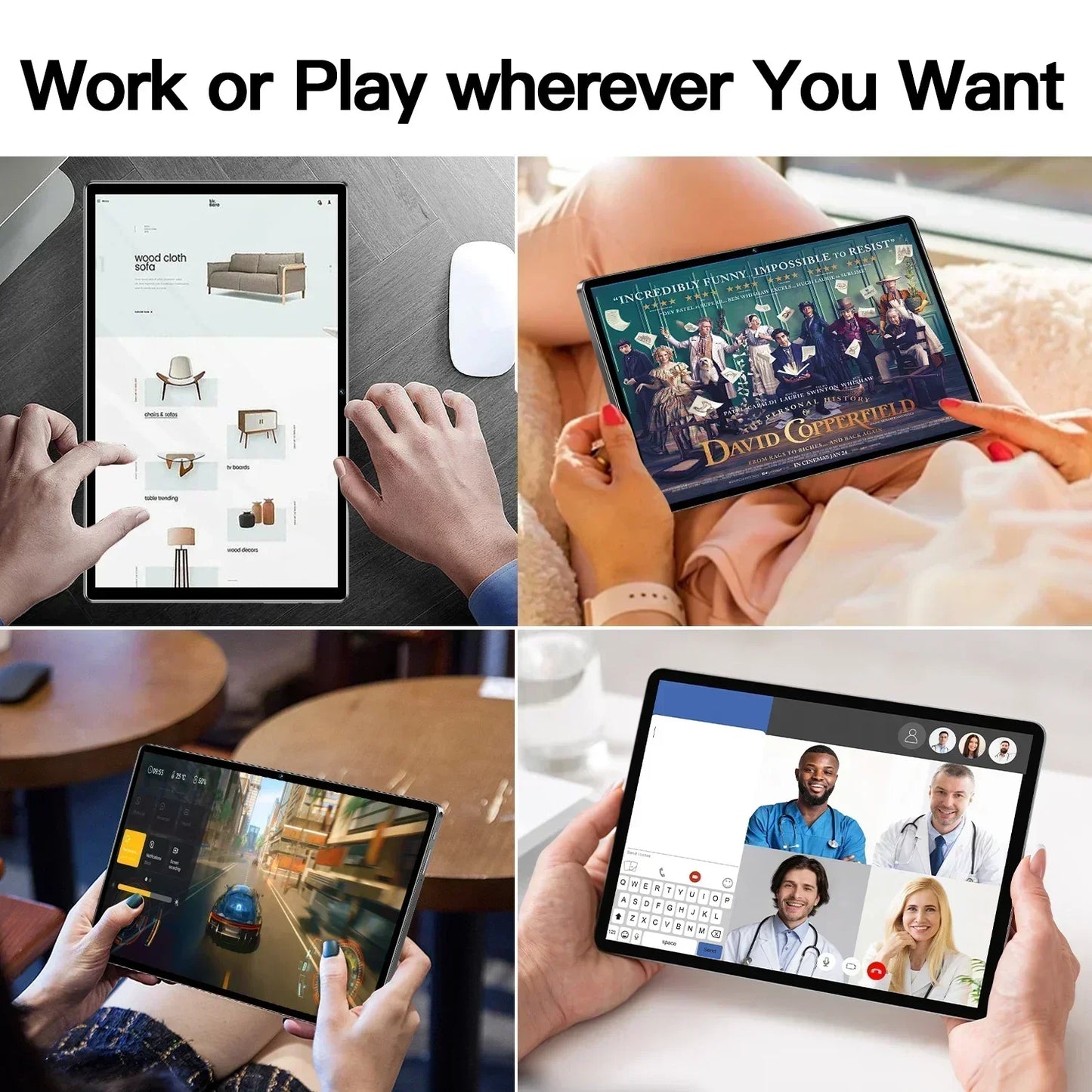 2025 5G Tablet Pad 15 Pro Android 14.0 Brand New 11 inch 22GB RAM 2TB ROM Tablet 24MP 48MP 20000mAh 10Core WIFI Network Tablet