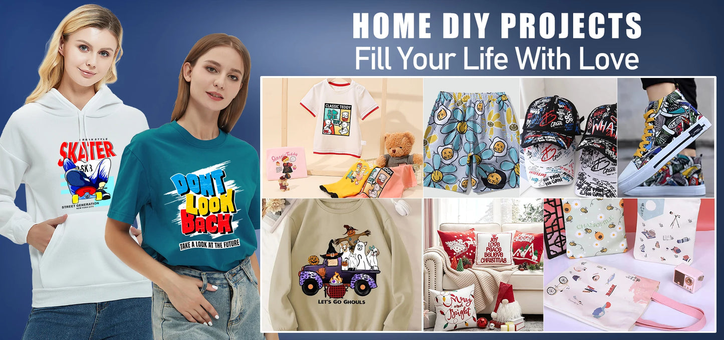 Colorsun A3 DTF Printer For Epson L1800 DTF Printing Machine Direct to Film Impresora A3 DTF Printers For T-Shirt Hoodies Fabric