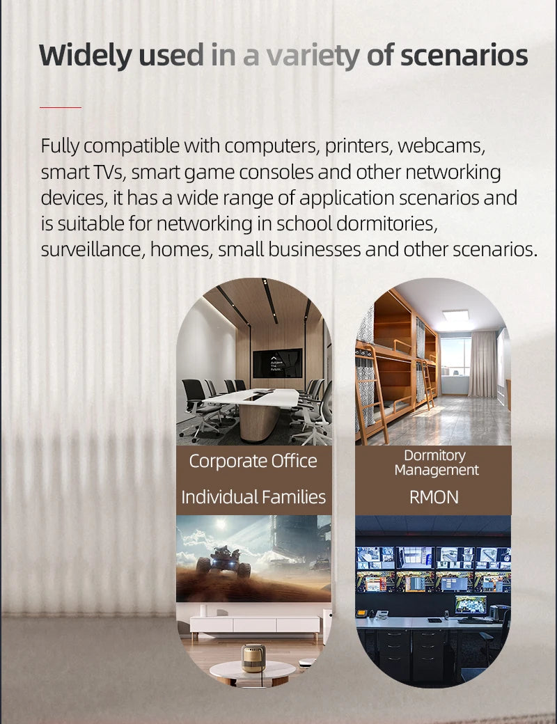 XikeStor 8-Port 10G RJ45 L3 Managed  with Fan Support 1G/2.5G/10G DHCP/VLAN/Port Aggregation/Routing Function