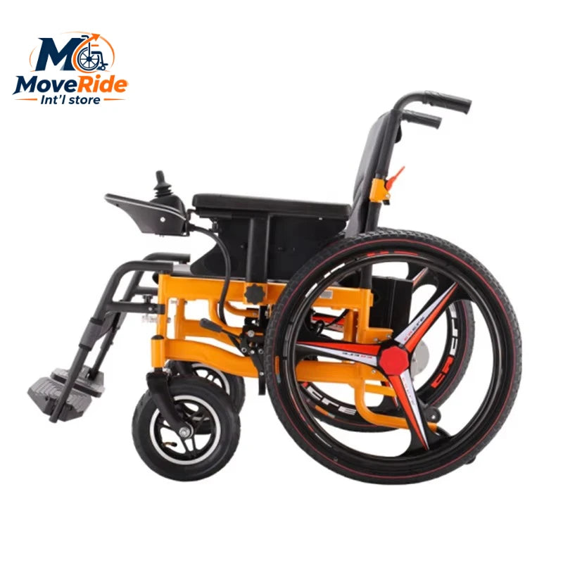 Electric Wheelchair Foldable and Lightweight Wheel Chair Portable Elderly Care Products Rolstoel Fauteuil Roulant
