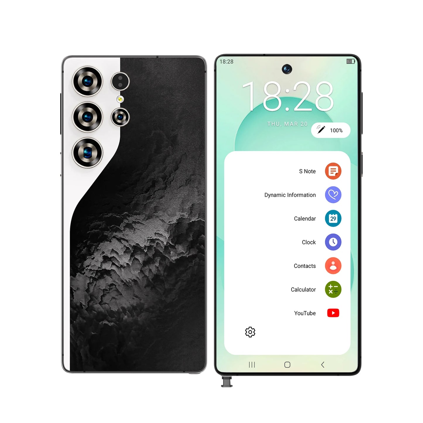 2025 Original Pad S27 ultra Tablet PC 7.3 inch HD 4K Android 15 22GB+2TB 8000mAh Battery 4G 5G Dual Sim Card WiFi GPS Google Tab