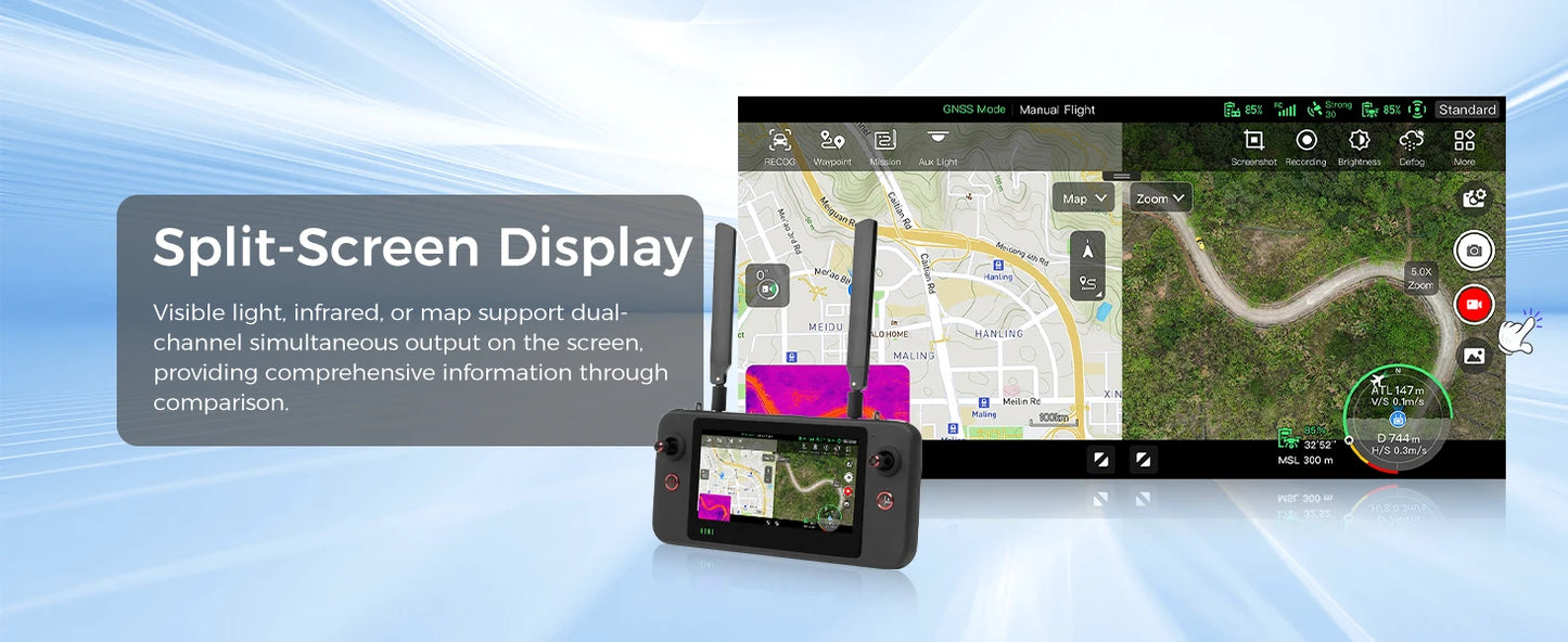 Autel Robotics EVO Lite 6K Enterprise Professional Drone 6K Camera UAV 40 Minutes Flight Time 12km Long Range Drone Basic Combo