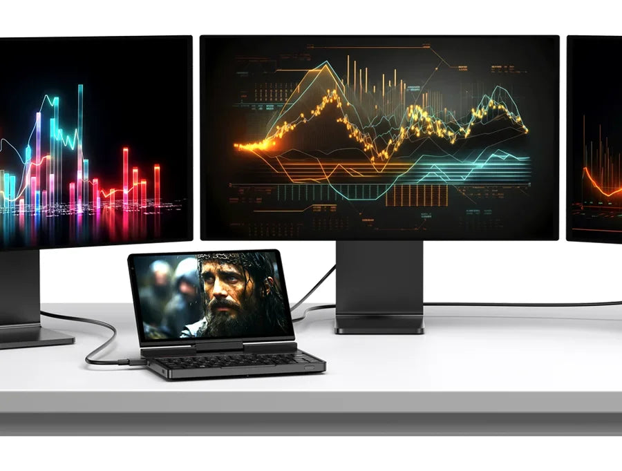 GPD Pocket 4 RAM 16GB 32GB 64G Memory 1TB 2TB SSD Hard Disk  Laptop Notebook Mini PC Portable Gaming Computer