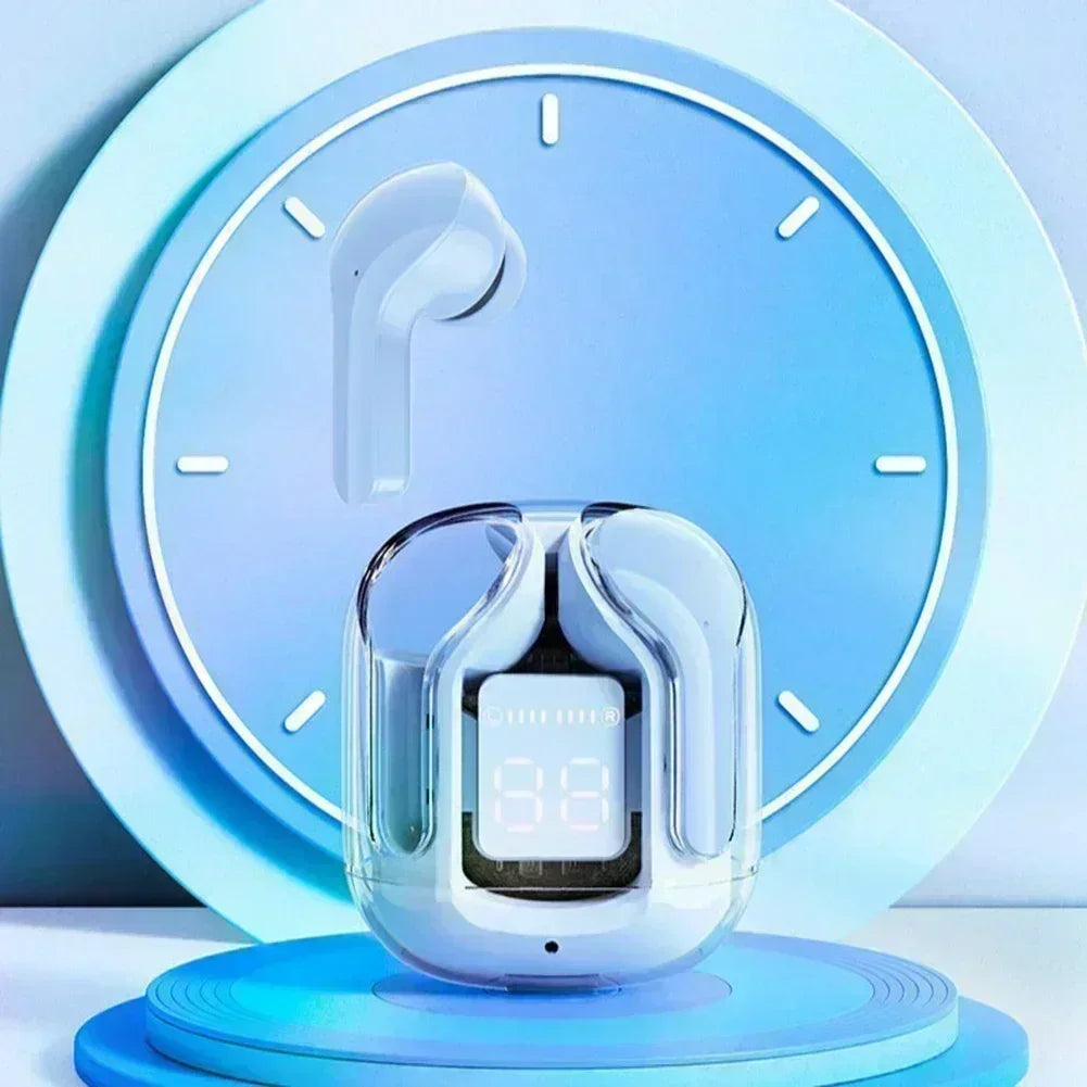 T2 TWS Wireless Headphones LED Power Earphones Digital Display Headset Stereo Sound Bluetooth-compatible 5.3 for Xiaomi Lenovo