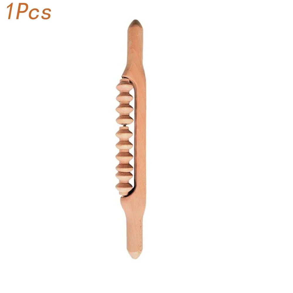 ZONGKUNG 1PCS Wooden Therapy Massage Sets Pain Relief Anti Cellulite Body Slimmling Gua Sha Back Massager Maderoterapia Corporal