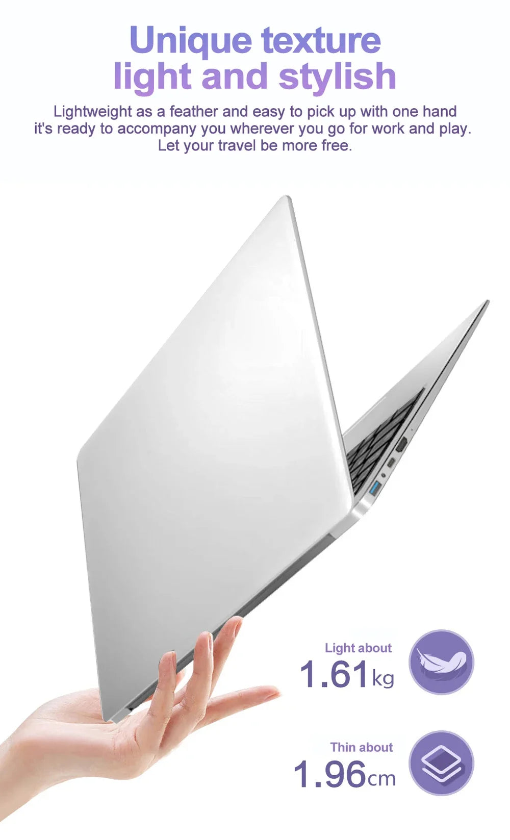 Original Laptop 15.6" 16GB RAM 2TB SSD Intel N3700 Gaming PC 1920*1080 Display Office Study Computer PC Windows 11 Pro