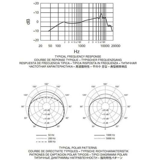 Shure 55SH  Metal Vintage Microphone Simulation Classic Dynamic Vocal Mic Wired Microphone Recording for Karaok