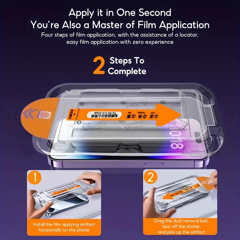 Tempered Glass Screen Protector For Samsung S25 Ultra S24 FE S23 Plus S22 S20 FE A36 A35 A34 A32 A31 A30 A73 A72 Protective Film