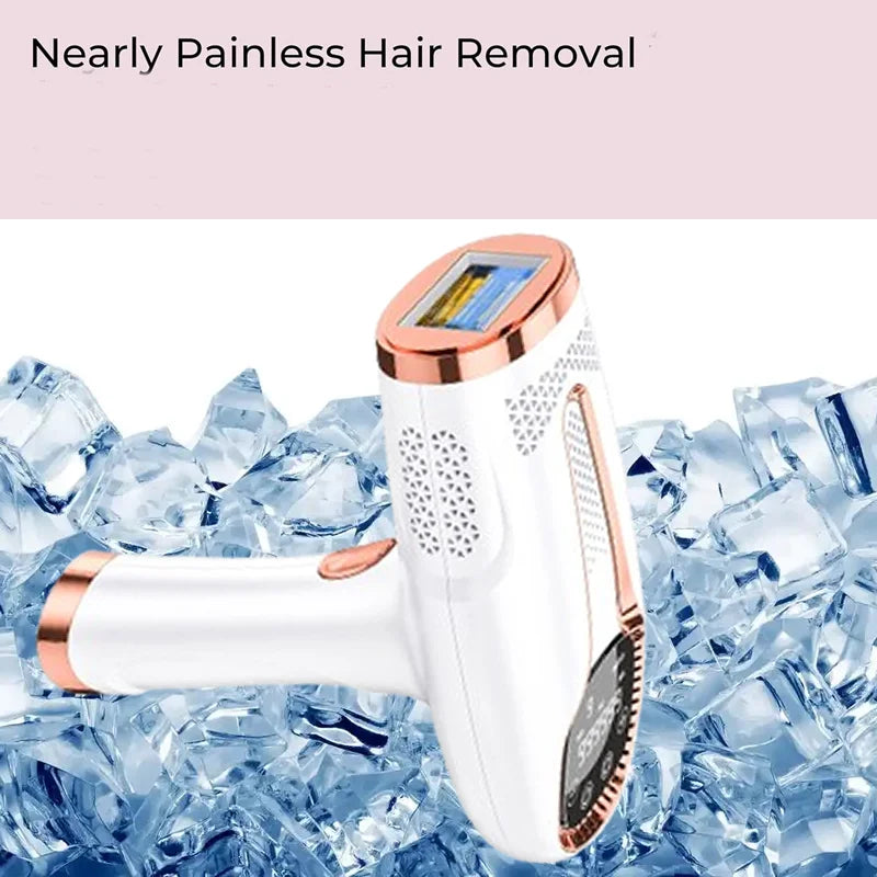 IPL Hair Removal Device 999999 Flashes Painless Laser Epilator for Women Permanent Hair Removal Home Use Body Bikini Face