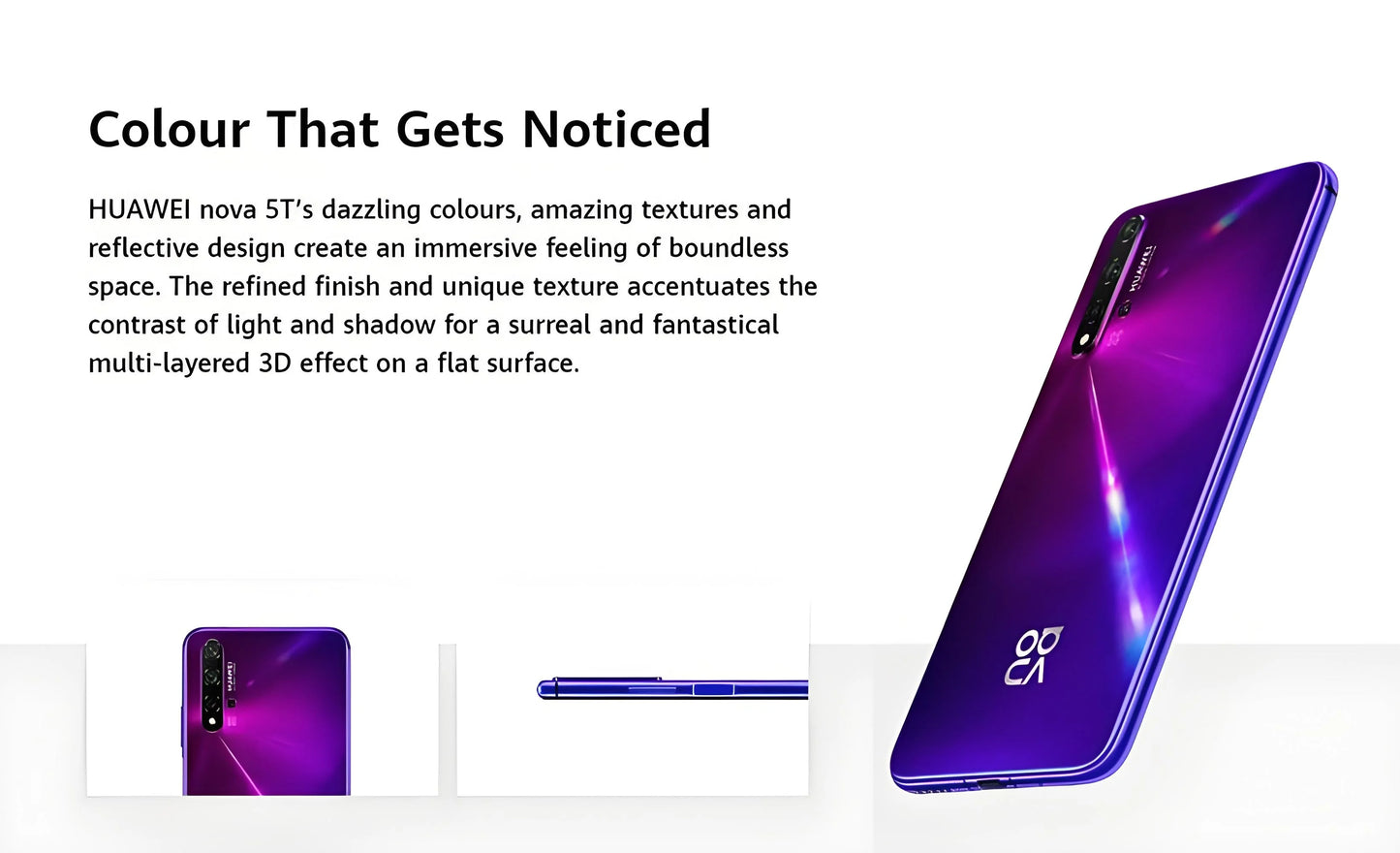 Global Version,HUAWEI-Nova 5T,Smartphone Android,6.26 inch,256GB ROM,Google Play Store,Mobile phones,48MP,4G Network,Cellphones