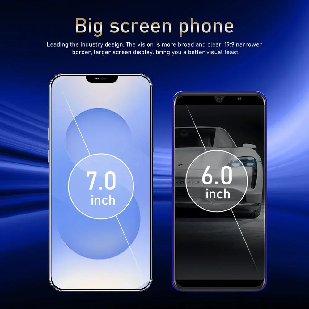 Brand New Pad Tablet PC For 14T Pro 7.0 inch HD Android 15 22GB+2TB 8000mAh Battery 4G 5G Dual Sim Card WiFi GPS Tab