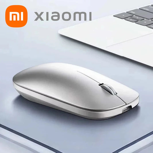 Xiaomi Wireless Mouse Bluetooth Silent 2.4G Dual-mode Type-C Charging Ergonomic Morandi Portable Laptop Office Gaming Mouse