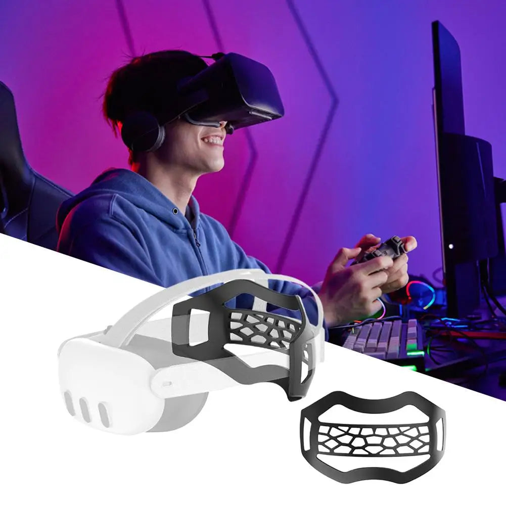 Comfortable Breathable ﻿For Quest 2/Quest 3S VR Accessory Reduce Head Pressure Comfortable Headband for Meta Quest 3 Strap