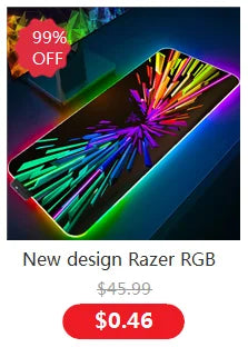 Cool Space Large RGB Mouse Pad Gaming XXL Mousepad LED Mause Pad Gamer Copy Mouse Carpet MausePad PC Desk Pad Mat with Backlit