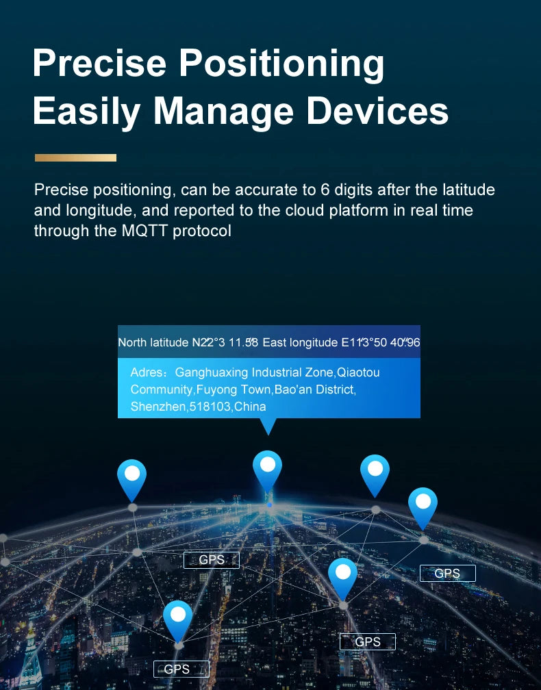 BLIIOT 4G Industrial Edge Router Smart City Street WiFi Router Upload Cloud Platform ThingsBoard Data Acquisition IO Module