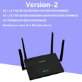 KuWFi 1200Mbps CAT6 Wifi Router Dual Band 2.4G&5G 4G Router Access Point CPE 4 Antenna Hotspot Network Adapter for IP Camera