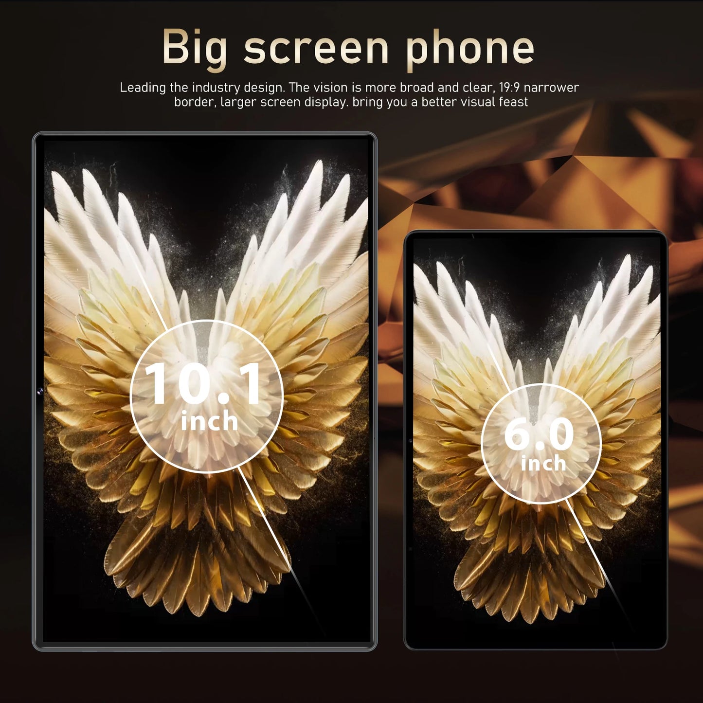 Original Pad 6S Pro Tablet 10.1 inch Android 14 Global Snapdragon 8gen3 22GB+2048GB 20000mah 5G Dual SIM WIFI HD Full Screen