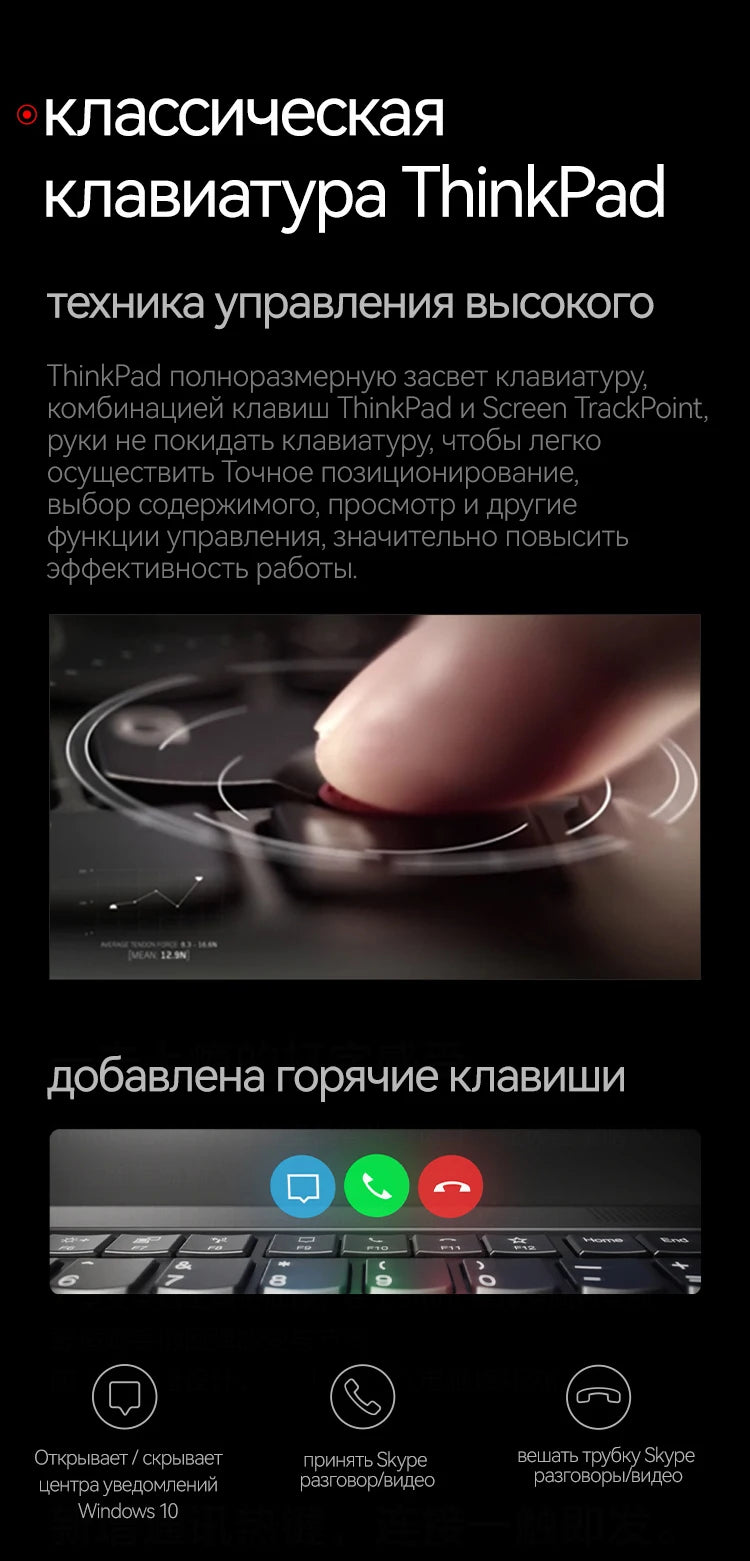 Lenovo Thinkpad X1C Carbon Business Laptop I7-10510U 16GB 512GB SSD 14 Inch IPS Screen Backlit High-end Thin and Light Ultrabook