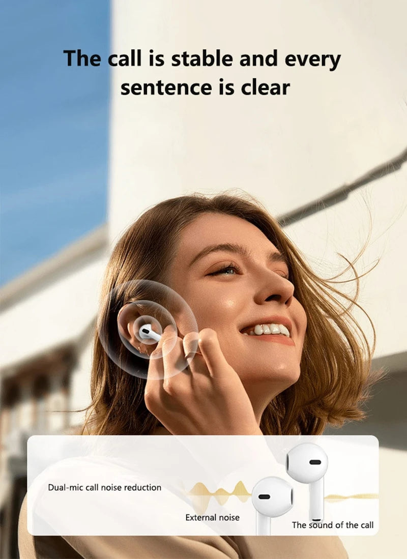 Xiaomi New Wireless Earphones Bluetooth Headsets TWS 5.3 Stereo Earbuds Hifi Headphones HD Microphone For Iphone Android