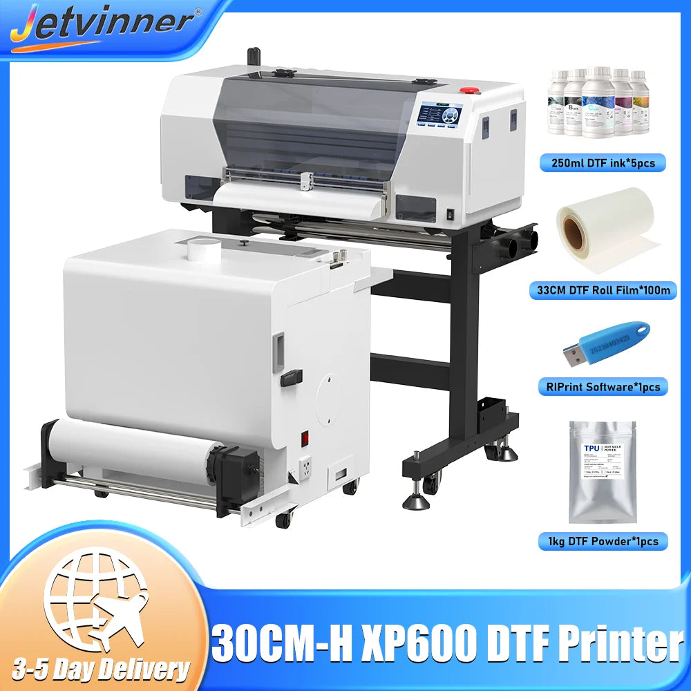 A3+ DTF Printer For Epson XP600 Directly to Film Transfer Printer A3 impresora dtf For all Fabric Print T shirt Printing Machine