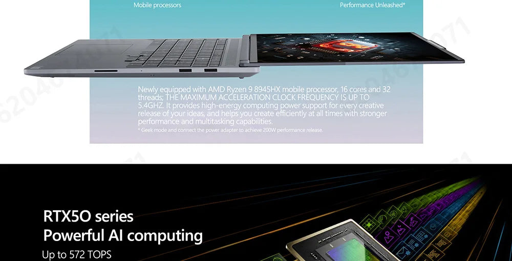 Lenovo Thinkbook16p 2025 R9 8945HX RTX5060 16GB/32GB+1TB 16‘’ 2.5K 165Hz